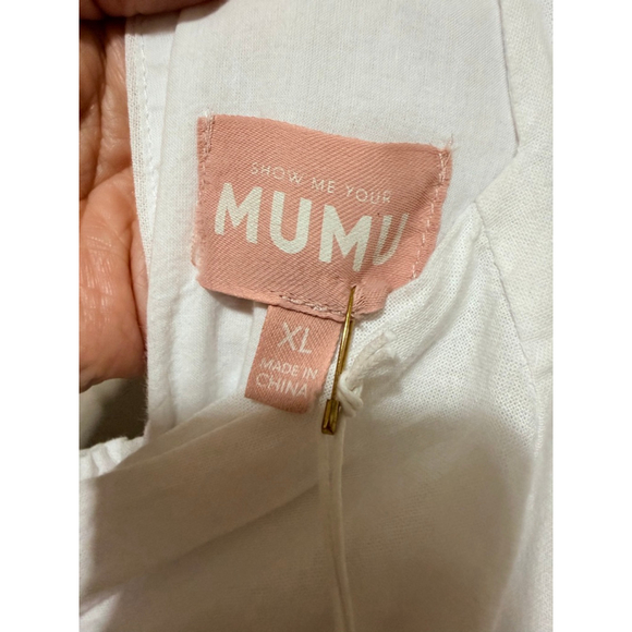 Show Me Your Mumu White Mandi Mini Dress - Picture 5 of 7